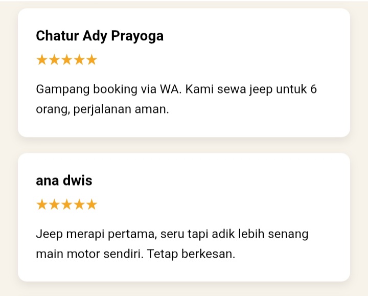 Ulasan Lava Tour Merapi