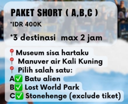 Paket Lava Tour Merapi B